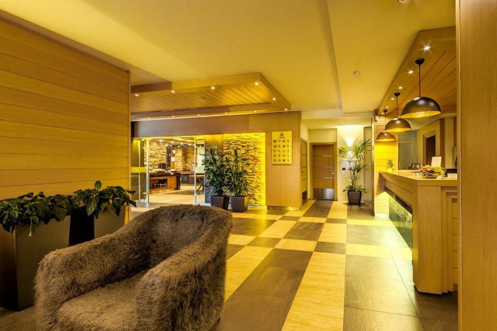 Amira Boutique Hotel Bansko Bagian luar foto Lobby